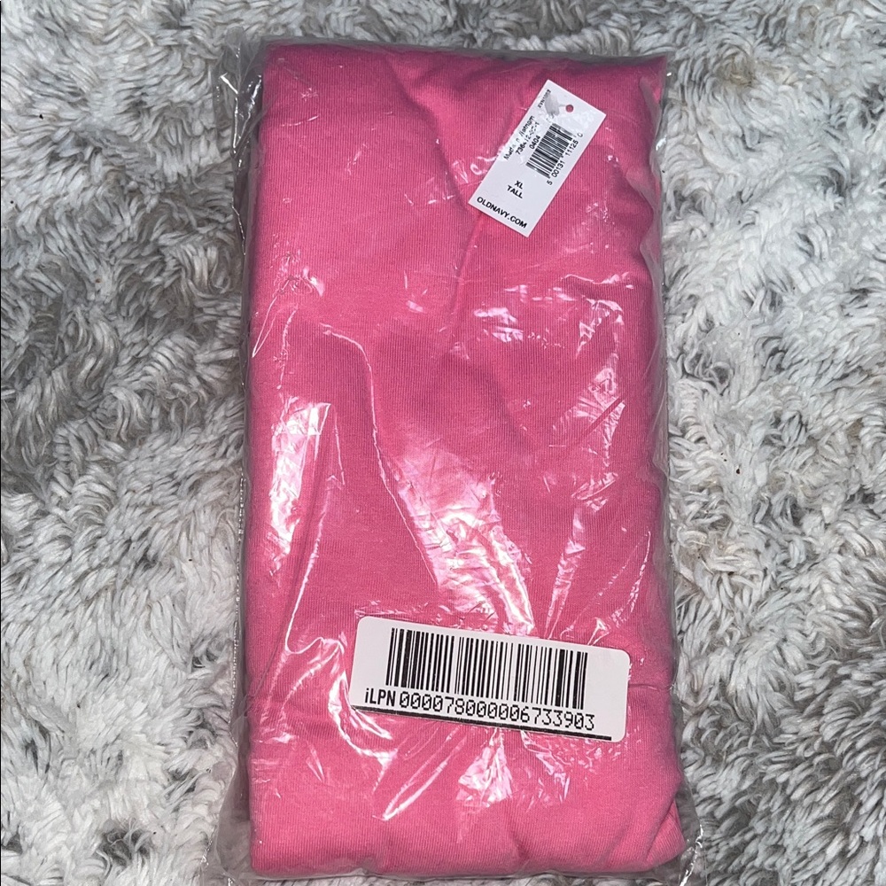 NWT bubblegum pink Old Navy hi rise ankle leggings Size XL tall